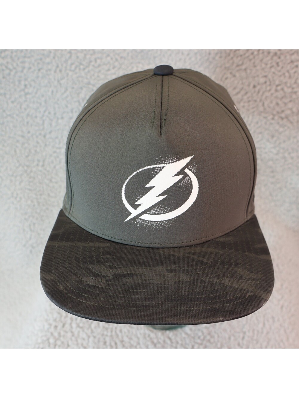 Adidas Tampa Bay Lightning NHL Snapback Hat Cap Black Camo